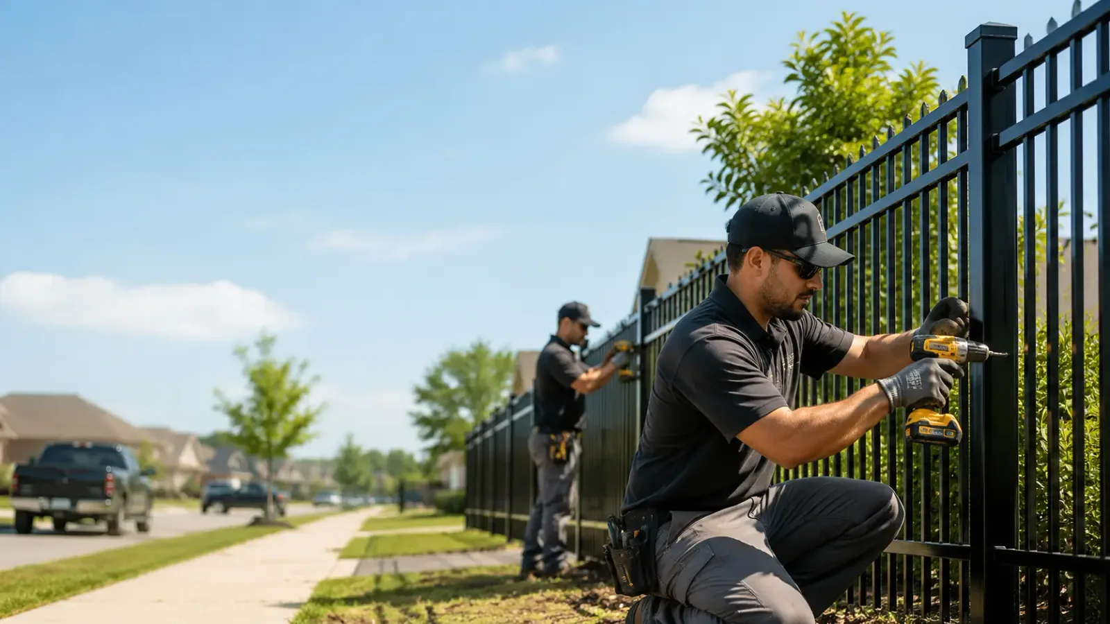 Metal Fence Installation in Milan, MI
